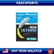 Tali Raket Badminton Ultimax String BG66 Ultimax Stringing