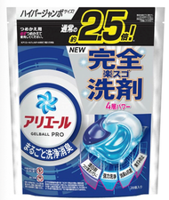 ARIEL - 4D 炭酸機能抗菌洗衣膠囊洗衣球 8倍消臭(深藍色) 28粒裝 (4987176284723)洗衣珠【平行進口】不同包裝隨機發