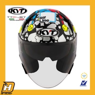 KYT TTR JET Riccardo Rossi Helmet | PSB Approved | ECE2206 | DR Helmet