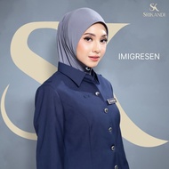 Tudung SriKandi Kelabu Tudung Imeg.resen Tudung Pengakap Tudung Sarung Kelabu Original TudungSIComel
