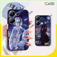 Xiaomi Redmi Note 13 Pro(4G/5G), Redmi Note13 Pro Plus 5G case with Anime mood print - Tcase