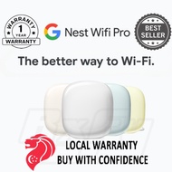 Google Nest WiFi Pro 6E Mesh Router Extender - Reliable Home Wi-Fi System with Fast Speed and Whole Home Coverage