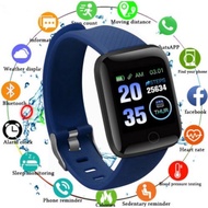 Smart watch Jam Pintar Smart Band 116 Plus Sports Fitness Activity Heart Rate Tracker Blood Pressure