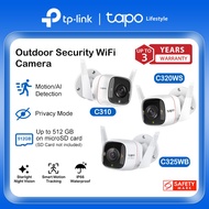TP-LinkTapo Outdoor Security Camera | C325WB / C320WS /C310 | Full HD Night Vision IP66 Weatherproof