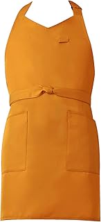 KOEI MN70 Neck Bib Apron, Made in Japan, Length 27.6 inches (70 cm), Flame Retardant, Antistatic, Gl