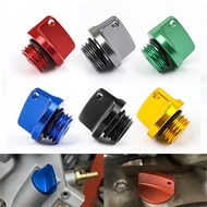 Motorcycle Crankcase Cap CNC Engine Oil Filler Screw Cover Plug M20*2.5 For Honda Yamaha Suzuki Kawa