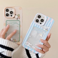 CrashStar 3 In 1 Cartoon Anti-fall Phone Case With Card Slot For iPhone 15 14 13 12 11 Pro Max XS XR X 8 7 Plus + SE 2020 Silicone Phone Casing Cute Phone Cover Shell Hot Sale