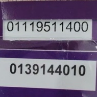 new mobile number good fortune good luck nice 011-19511400, 013-9144010