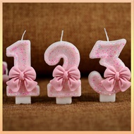 Birthday Candles Extended Big Number Candle Multicolor 3D Design Cake Topper Decoration For Any Cele