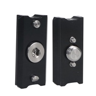 FEICHAO 2pcs Camera Quick Release Safety Trackl w ARRI Locating Pin 3/8 1/4"Screw for Nato Clamp Han