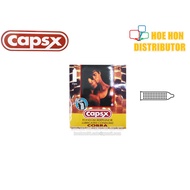 Capsx Cobra Studded Dotted Stimulating Lubricated Condom Kondom Bertitik 3pcs