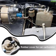 ROBEN Car Carburetor Vacuum Cover Kit, Rubber Material Black Color Vacuum Rubber Cover Plug Kit, Dur
