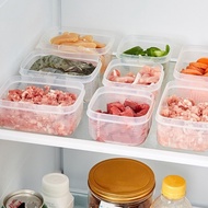 Flat Drainage Container🔥Ready Stock🔥Kitchen Food Storage Box Refrigerator Organizer Bekas Simpan Peti Sejuk 冰箱沥水保鲜盒