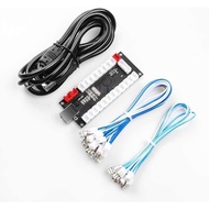 Easyget Arcade Game Controller Zero Delay Encoder USB to Arcade Joystick and HAPP Arcade Buttons for