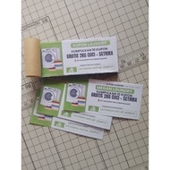 CUSTOM LAUNDRY COUPON CUSTOM LOTTERY COUPON