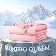 ELNIDO QUEEN Cooling Blanket for Hot Sleepers, Summer Cooling Comforter King Size for Night Sweats, 