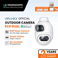 IMILAB EC6 Dual Pro 3K+3K WiFi Plug-in Spotlight 5MP Dual Outdoor Camera | works with Xiaomi Home Ap