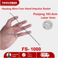 FS-1000H Element Heating Wire Hand Impulse Sealer Heating Wire Element