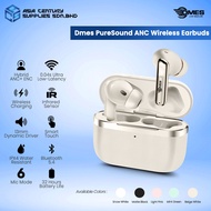 Dmes PureSound ANC Wireless Earphones 5.4 Bluetooth Earbuds | Active Noise Cancellation | Call ENC |