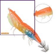 【AUROA】Luminous Egi Lure Squid Jig Shrimp Eging Jigging Octopus Calamar Cuttlefish Lure