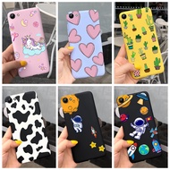 Vivo Y71 Y71i Y71A 1724 1801 1801i Cute Astronaut Milk Cow Pattern Phone Casing VivoY71 Y 71 71i 4G 