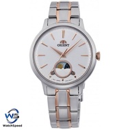 Orient RA-KB0001S10B Vintage Style Quartz Analog Ladies Stainless Steel Silver Dial Watch RA-KB0002A