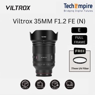 VILTROX 35mm F1.2 FE (N) AF 35mm F1.2 LAB FE Lens with No LCD, Full Frame F1.2 Prime Lens for Sony E