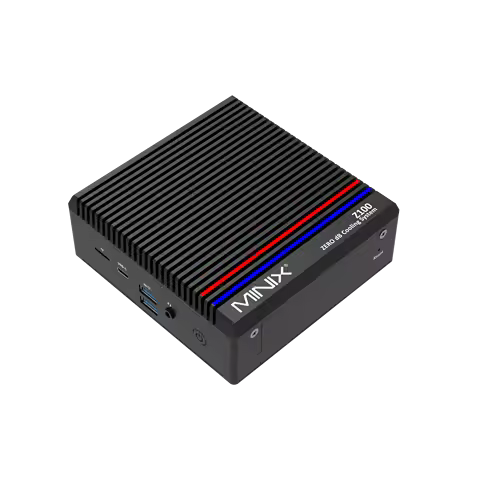 OFFICAL MINIX Z100-0dB Mini PC Int el Alder Lake-N Quard-Core N100 RAM 8/16GB SSD 256/512GB DDR4 Gam