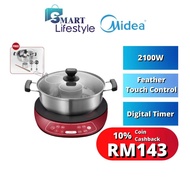 Midea Feather Touch Control Induction Cooker (2100W) C21-WT2133