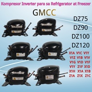 GMCC R600a Series Inverter Compressors for Refrigerators / Freezers - Models: DZ70Z1F, 75X1D, 75X1H,