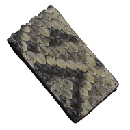 Treasure Gurus Real Rattlesnake Money Clip Mens Genuine Snake Skin Credit Card Holder