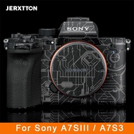 A7SIII A7SM3 A7S3 Pelekat Premium Anti-Calar untuk Kamera, Filem Pelindung Badan untuk Sony ILCE-7SM