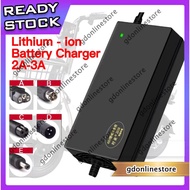 Lithium Battery Charger Universal Power Adapter 12V 24V 36V 48V Power Supply Ebike Battery Charger E