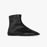 DANDT Channel~Low-Heeled Short Boots French Retro Time Almond Toe Thin Minimalist Comfortable Tube G