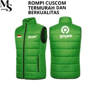 Gojek vest latest Gojek vest/ Gojek driver vest/ Men's motorcycle vest/ Windproof & Waterproof vest/