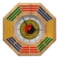 an Wall Clock Chinese Style Quartz Clock Flat Clock Hanging Clock Home Decor De Yuan Ju Bagua Clock 