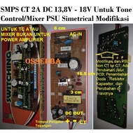 SMPS AC 220V to DC 14v 15v 16v 17v 18V CT 2A Switching Power Supply Adjustable