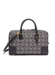 LOEWE AMAZONA' 28 JACQUARD CALF LEATHER BAG