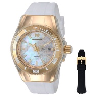 TechnoMarine Cruise Monogram with Silicone Strap and White Dial TM-115324