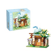 Keeppley (คีปเพลย์) บริคตัวต่อ ASH Cat Milk Tea Shop รหัส QMGK28007