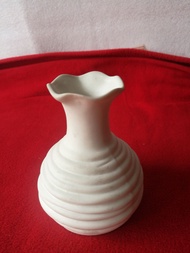 CV-10H/ White Tiny Ceramic  Vase/ 4.5*4.5*10 cm