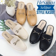 SLIP-ON PVC WOMEN SHOES | KASUT WANITA