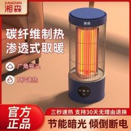 湘森鳥籠取暖器家用節能小太陽電暖爐辦公靜音小型烤火爐室內K