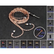 7N OCC Litz 24AWG 1.2mm Copper Headphone Wire CNY 4 - Connetor IM03/50/70 A2DC IE80/80s IE40Pro IE10