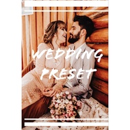 Adobe Lightroom preset for wedding photo