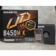 RYZEN 5 5600G + GIGABYTE B450M-K MOTHERBOARD PROCESSOR BUNDLE
