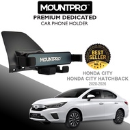 𝗠𝗢𝗨𝗡𝗧𝗣𝗥𝗢™ Premium Dedicated Car Phone Holder Honda City (2020-2026)