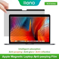 Llano ที่กรองฉากกั้นเพื่อความเป็นส่วนตัวป้องกันแสงสีฟ้าระบบแม่เหล็กป้องกันแสงสะท้อนปกป้องหน้าจอสำหรั