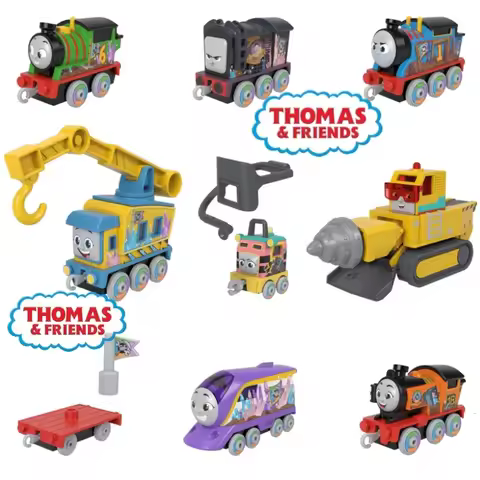 Genuine New Sale Thomas And Friends Train Pocket Toys Modle Cars Molley Lady Toby Rail Train Model C