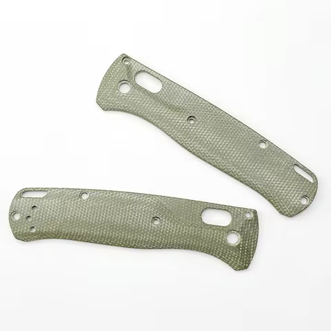 5 Types Knife Micarta Handle Scales for Benchmade Bugout 535 Knives Grip